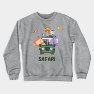 Safari Kids Crewneck Sweatshirt